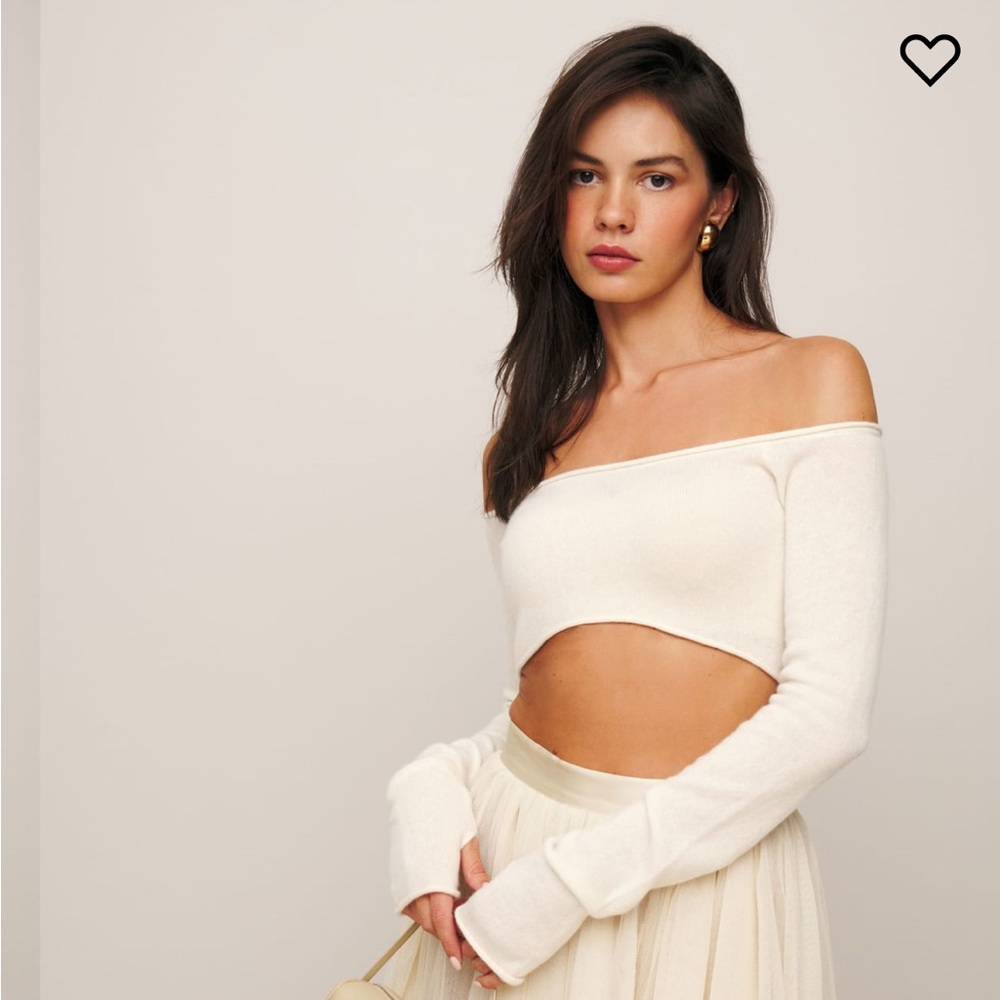 Reformation Valeria Cashmere Top